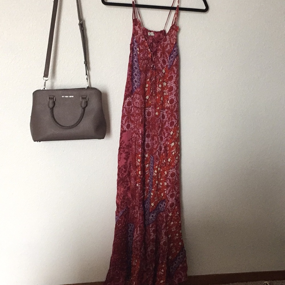 NWT Free People Work of Art Maxi Dress